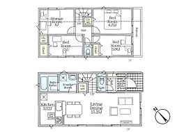 府中市本宿町1丁目第7 新築戸建 全4棟 1号棟