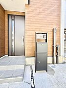 3号棟  ■ シンプルで美しく、住まいの第一印象を彩る玄関です