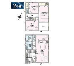 厚木市愛名第10　新築戸建　全3棟　2号棟