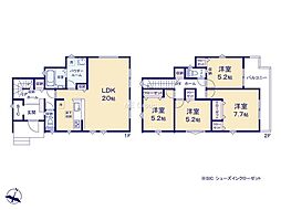 横浜市神奈川区菅田町2期 新築戸建 全2棟 2号棟