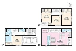 グラファーレ大和市渋谷2丁目3期 全1棟 1号棟