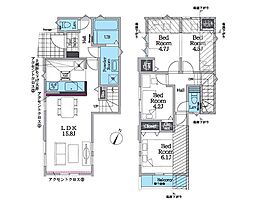 八王子市廿里町1期 新築戸建 全1棟 1号棟