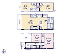 八王子市元横山町1丁目　新築戸建　全2棟　1号棟