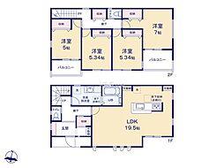 横浜市金沢区釜利谷西3丁目第2 新築戸建 全1棟 1号棟
