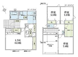 町田市金森6丁目2期 新築戸建 全6棟 1号棟