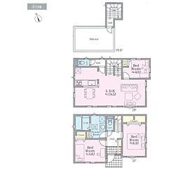 藤沢市善行坂2丁目 新築戸建 全4棟 4号棟