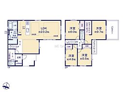 八王子市北野台3丁目31期 新築戸建 全1棟 1号棟