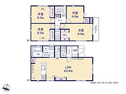 相模原市中央区田名3期 新築戸建 全2棟 2号棟