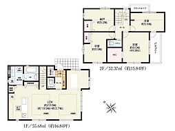 横浜市都筑区南山田町1期 新築戸建 全8棟 1号棟