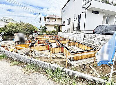 外観:1号棟 ■暮らしを彩る充実した設備仕様が備わった住まい 外観:1号棟 ■暮らしを彩る充実した設備仕様が備わった住まい