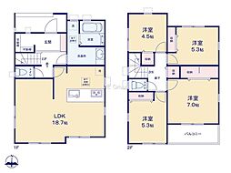 藤沢市羽鳥3丁目 新築戸建 全3棟 2号棟