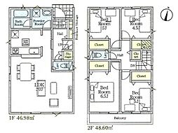 立川市栄町2丁目　新築戸建　全8棟　6号棟