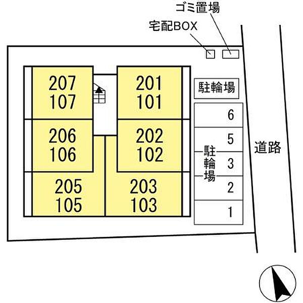 ベルカント 107｜千葉県習志野市谷津５丁目(賃貸アパート1LDK・1階・35.30㎡)の写真 その3