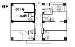 甲南アセット中之島ビルの間取図画像