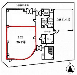 プロジェクトビルの間取図画像