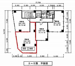 AUSビルの間取図画像
