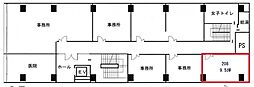 丸忠第二ビルの間取図画像
