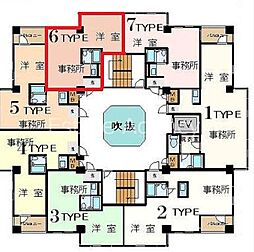 K2イーストの間取図画像
