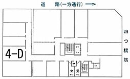 大阪市営四つ橋線 四ツ橋駅 徒歩1分