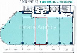 梅田アスカビルの間取図画像