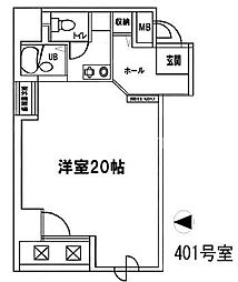 ディアコート船場の間取図画像