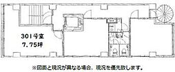 大晋第三ビルの間取図画像