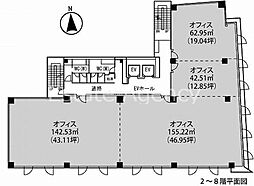 プライム本町ビルディングの間取図画像
