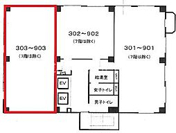 新大阪ビル東館の間取図画像