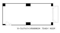 オーラム・アルジャン阿波座の間取図画像