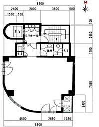 アカシヤビルの間取図画像