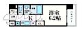 プレサンスTHEKYOTO粋都3階6.3万円