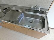 まな板スペースも十分確保できるキッチンです。