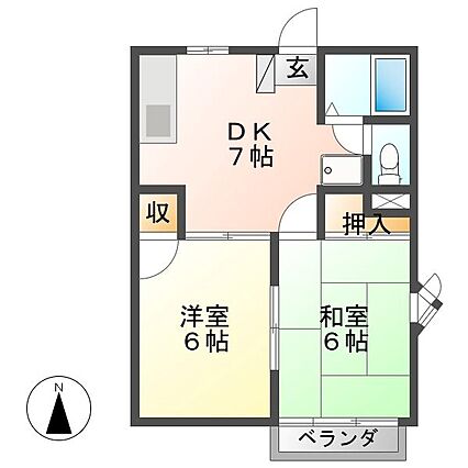 サニータウンエナF_間取り_0