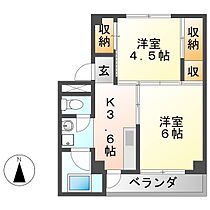 ビレッジハウス中津川第三　1号棟  ｜ 岐阜県中津川市中津川（賃貸マンション2K・2階・33.61㎡） その2