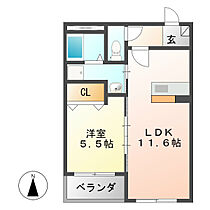 グレーヴェル  ｜ 岐阜県中津川市茄子川（賃貸マンション1LDK・2階・40.89㎡） その2