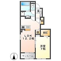 トレカーサ　IV  ｜ 岐阜県中津川市千旦林（賃貸アパート1LDK・1階・50.08㎡） その2