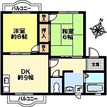 チェリーハイツ 202 ｜ 兵庫県神戸市中央区籠池通４丁目1（賃貸アパート2DK・2階・50.00㎡） その2