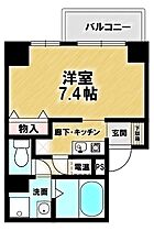 エル中山手 601 ｜ 兵庫県神戸市中央区中山手通２丁目11-1（賃貸マンション1K・6階・25.00㎡） その2