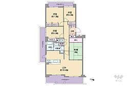 間取図画像 4LDK