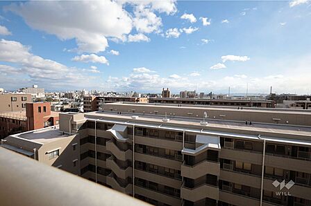バルコニーからの眺め（南東方向）です。［2026年1月22日撮影］