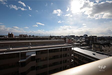 バルコニーからの眺め（南西方向）です。［2026年1月22日撮影］
