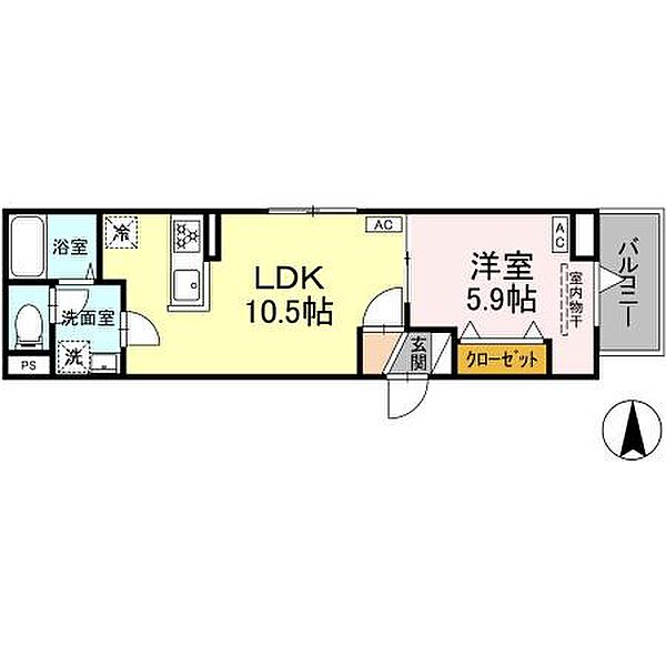 グラナーデ千住緑町 201｜東京都足立区千住緑町3丁目(賃貸アパート1LDK・2階・36.80㎡)の写真 その1