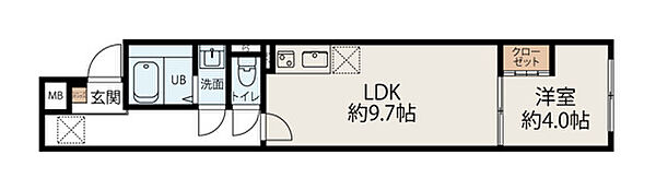 スカイヒルズ徳丸 201｜東京都板橋区徳丸2丁目(賃貸マンション1LDK・1階・36.09㎡)の写真 その2