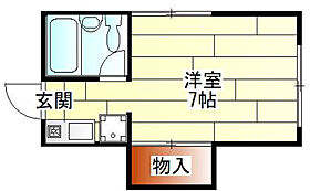 タケハウス  ｜ 東京都荒川区東尾久2丁目（賃貸マンション1R・3階・16.52㎡） その1