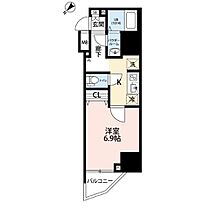 プレール・ドゥーク西巣鴨 902 ｜ 東京都北区滝野川2丁目16-13（賃貸マンション1K・9階・25.97㎡） その2