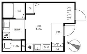 東京都荒川区西日暮里6丁目（賃貸マンション1R・5階・18.95㎡） その1