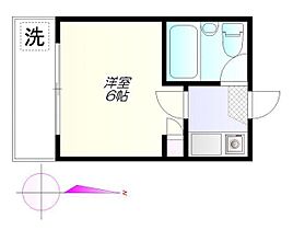 誠心パレス赤羽 105 ｜ 東京都北区志茂1丁目（賃貸アパート1K・1階・16.20㎡） その2