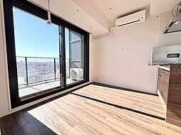 大崎ステーションレジデンス 18階ワンルームのリビング/ダイニング