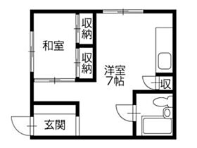 Rハイツ 102 ｜ 徳島県徳島市南佐古五番町2-30-1（賃貸マンション1R・1階・20.50㎡） その2