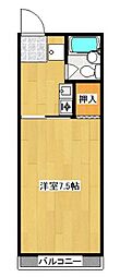 間取図画像 1K